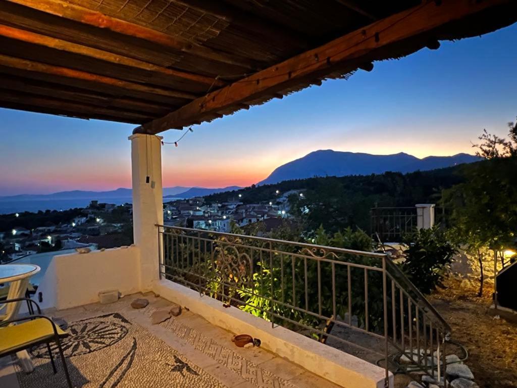 Unique Breathtaking Seaview House Villa Koumeika Exteriör bild